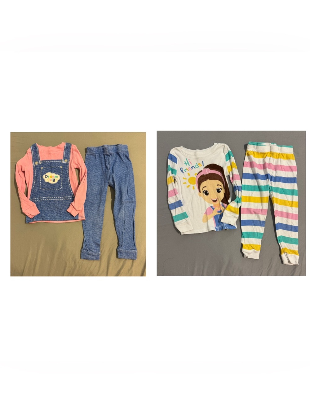 Ms. Rachel Toddler Set of 2 Pajamas Top & Pants 3T